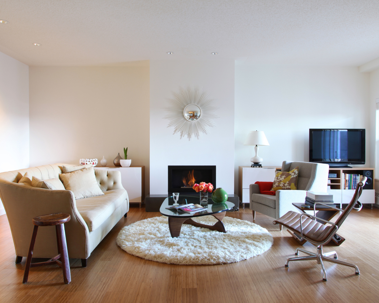 Современный дизайн гостиной