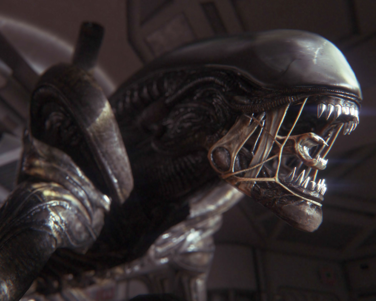 Монстр из игры Alien Isolation