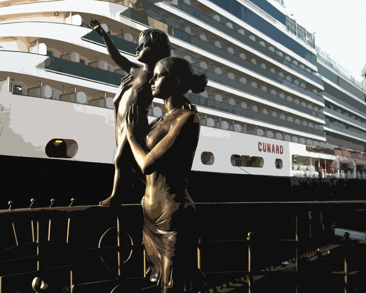 Памятник жене моряка Одесса