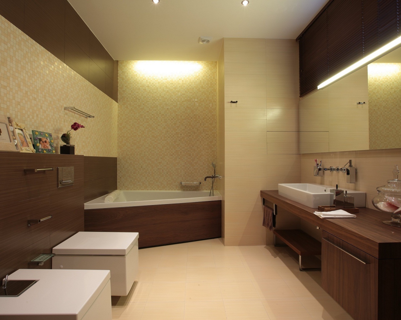 Аккуратная ванная комната