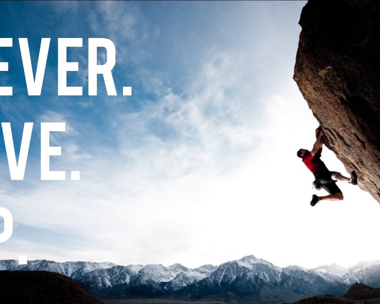 Никогда не сдавайся