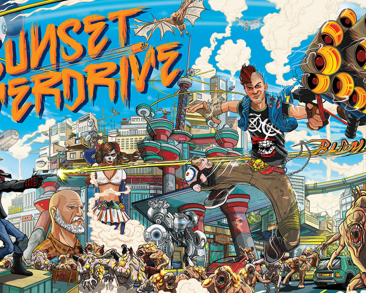 Новая игра Sunset Overdrive