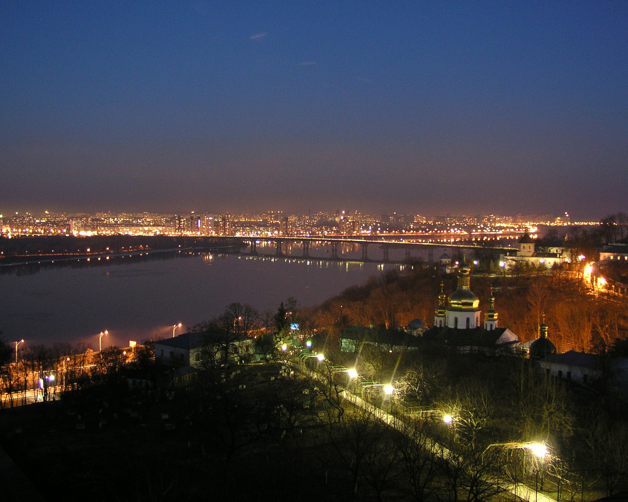 Ночной Киев