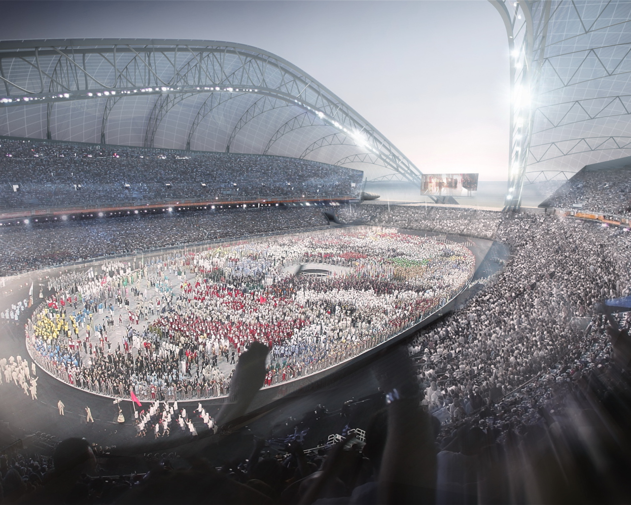 Олимпийский стадион игр в Сочи 2014
