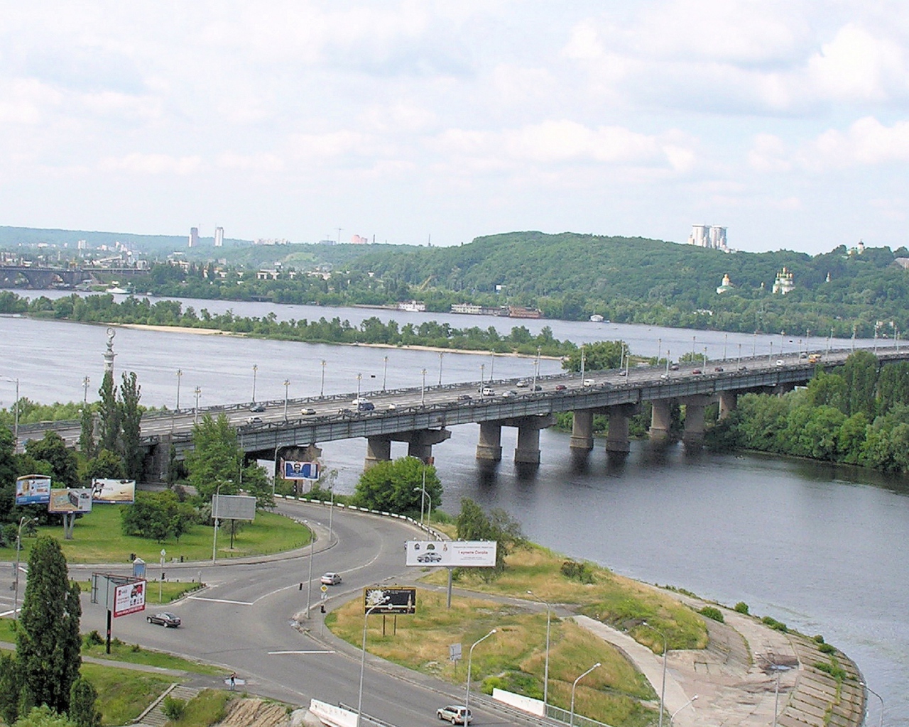 Мост Патона в Киеве