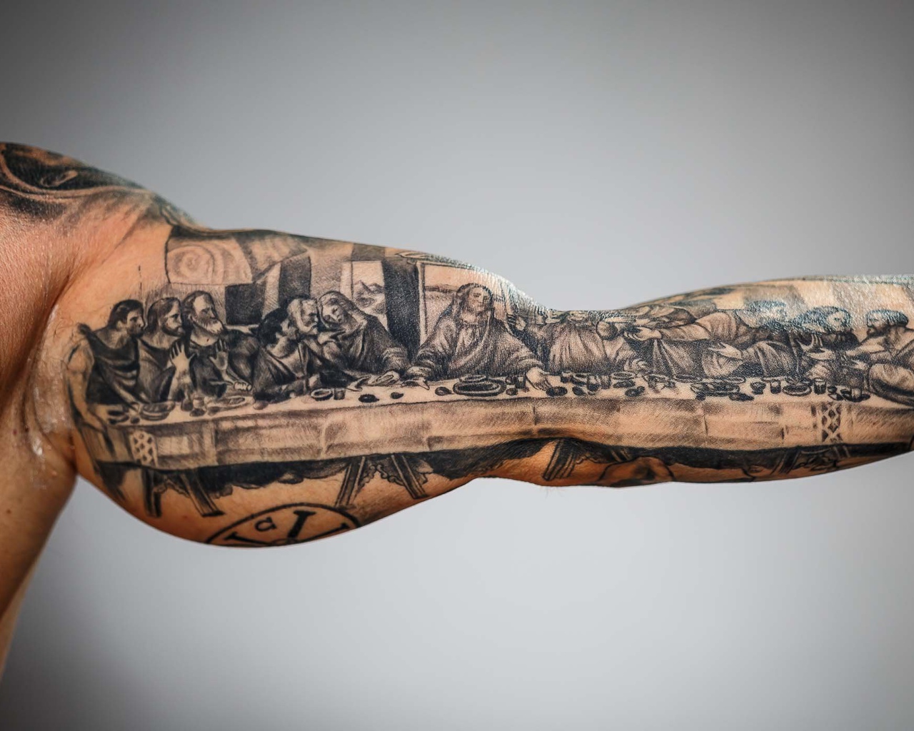 Картина тату на руке