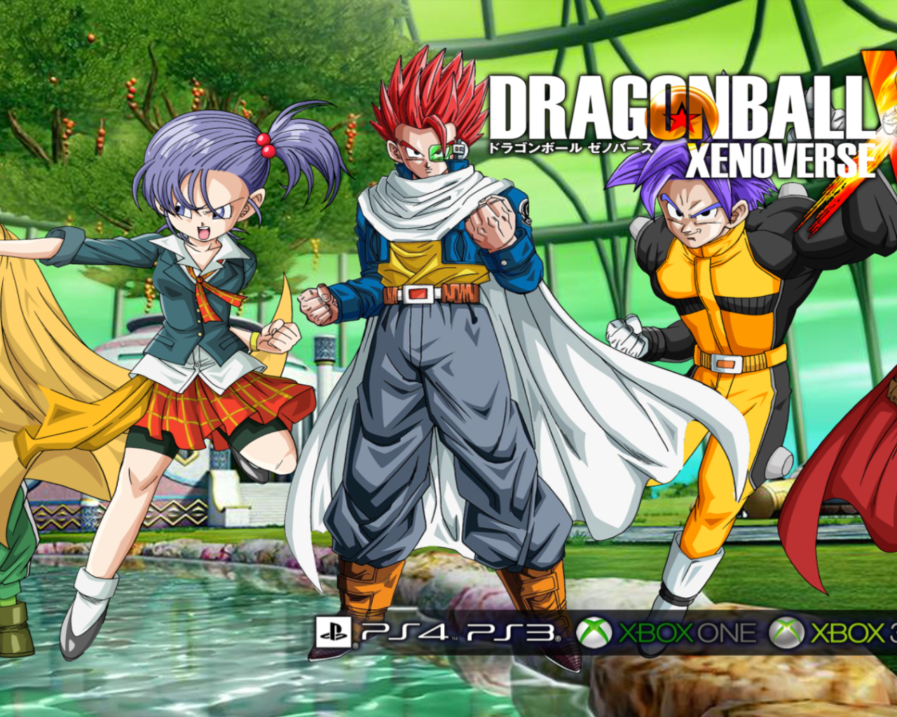 Постер новой игры Dragon Ball Xenoverse