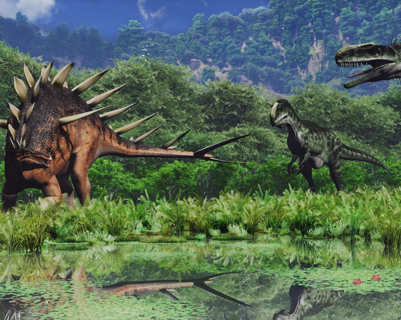 Доисторические динозавры