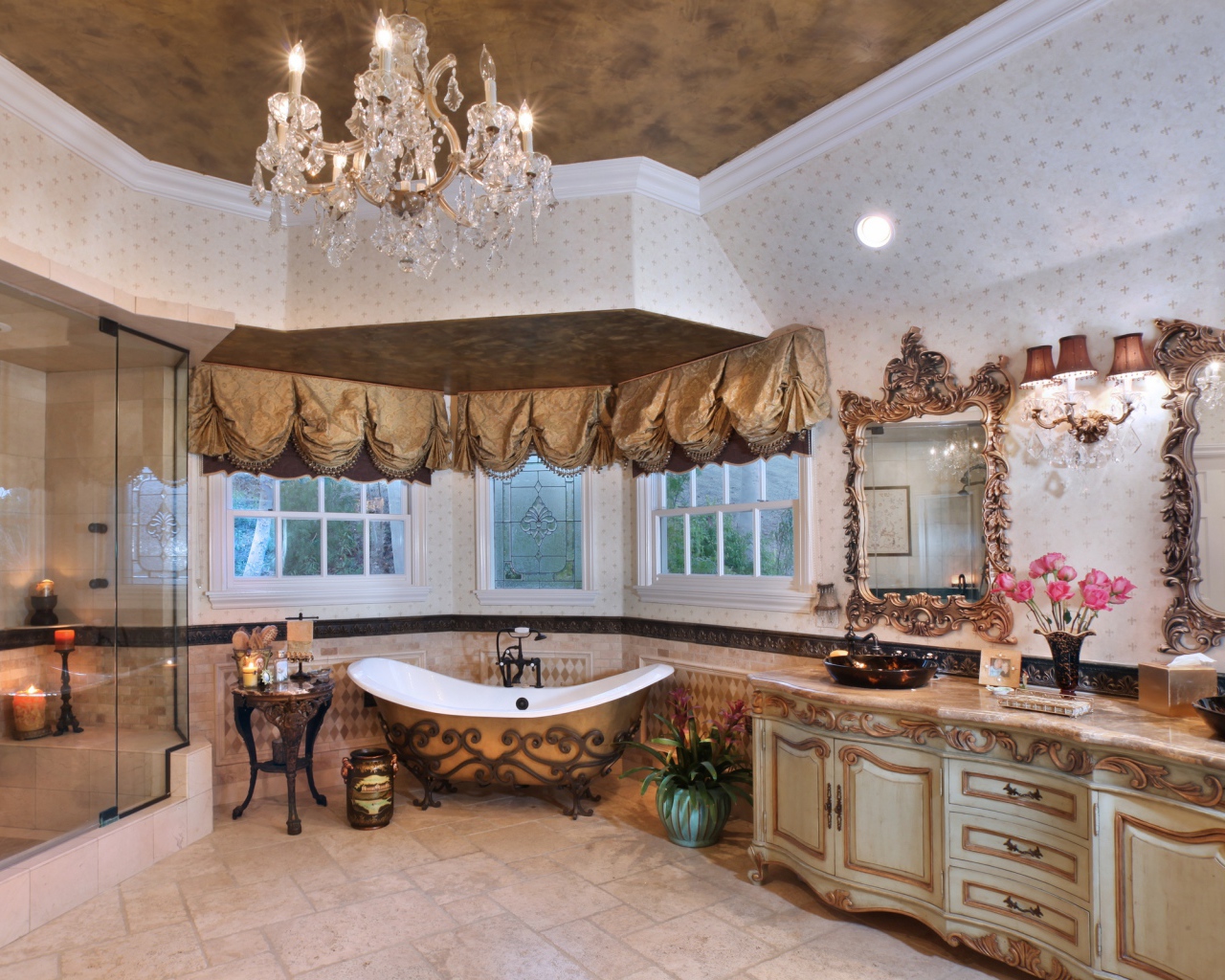 Королевская ванная комната