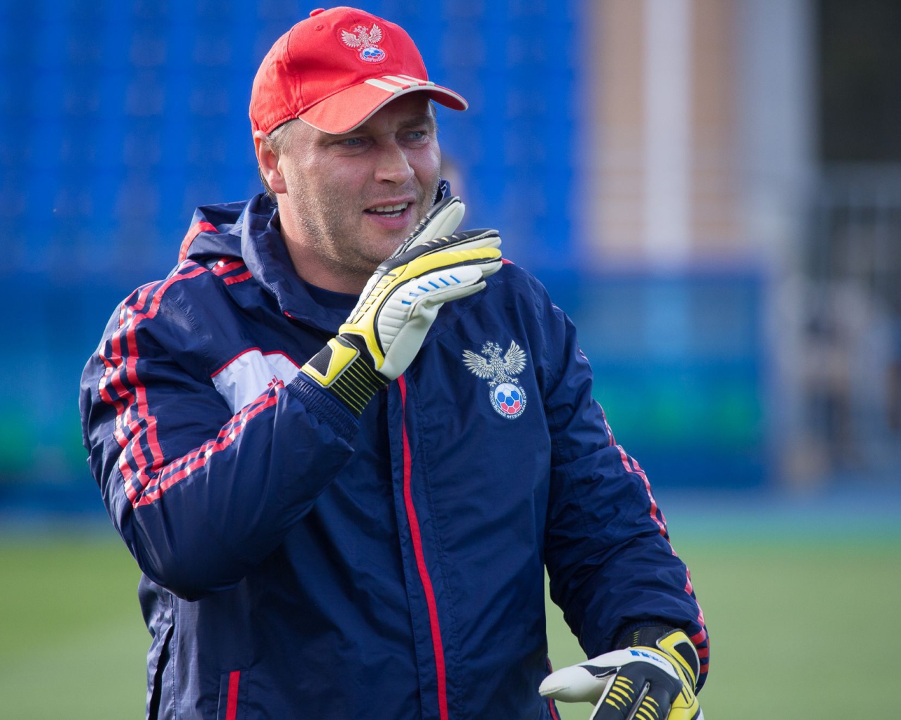 Тренер сборной России Сергей Овчинников