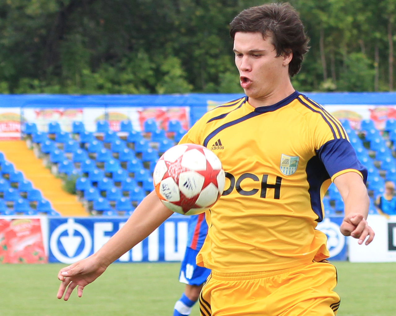 Российский футболист Сергей Ткачев