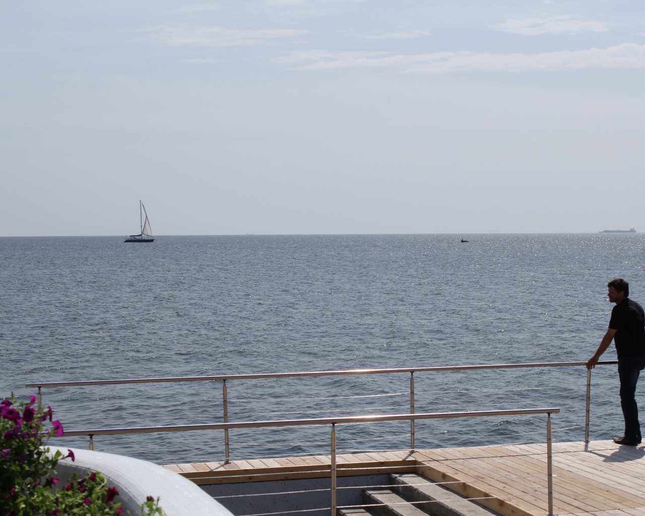 Вид на море Одесса