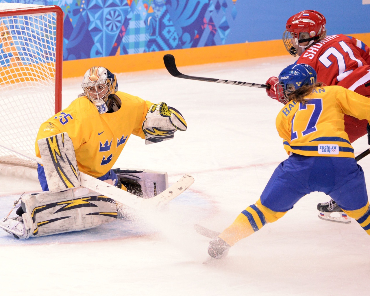 Серебряная медаль в Сочи хоккеисты из Швеции