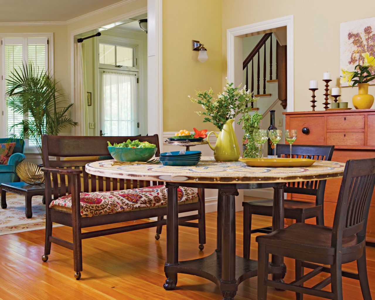 Посиделки в столовой