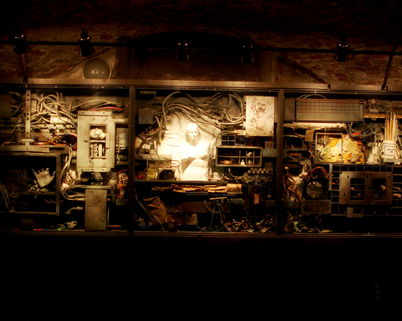 Уличное творчество на стене