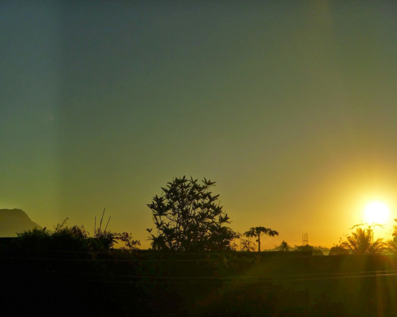 Закат в Гаити