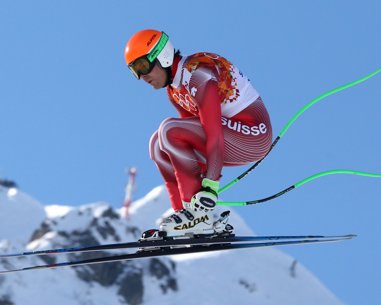 Швейцарский лыжник Сандро Вилетта обладатель золотой медали 
