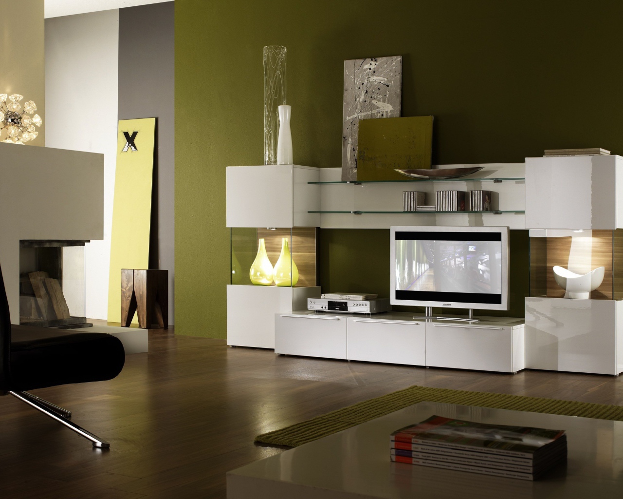 Комната с телевизором