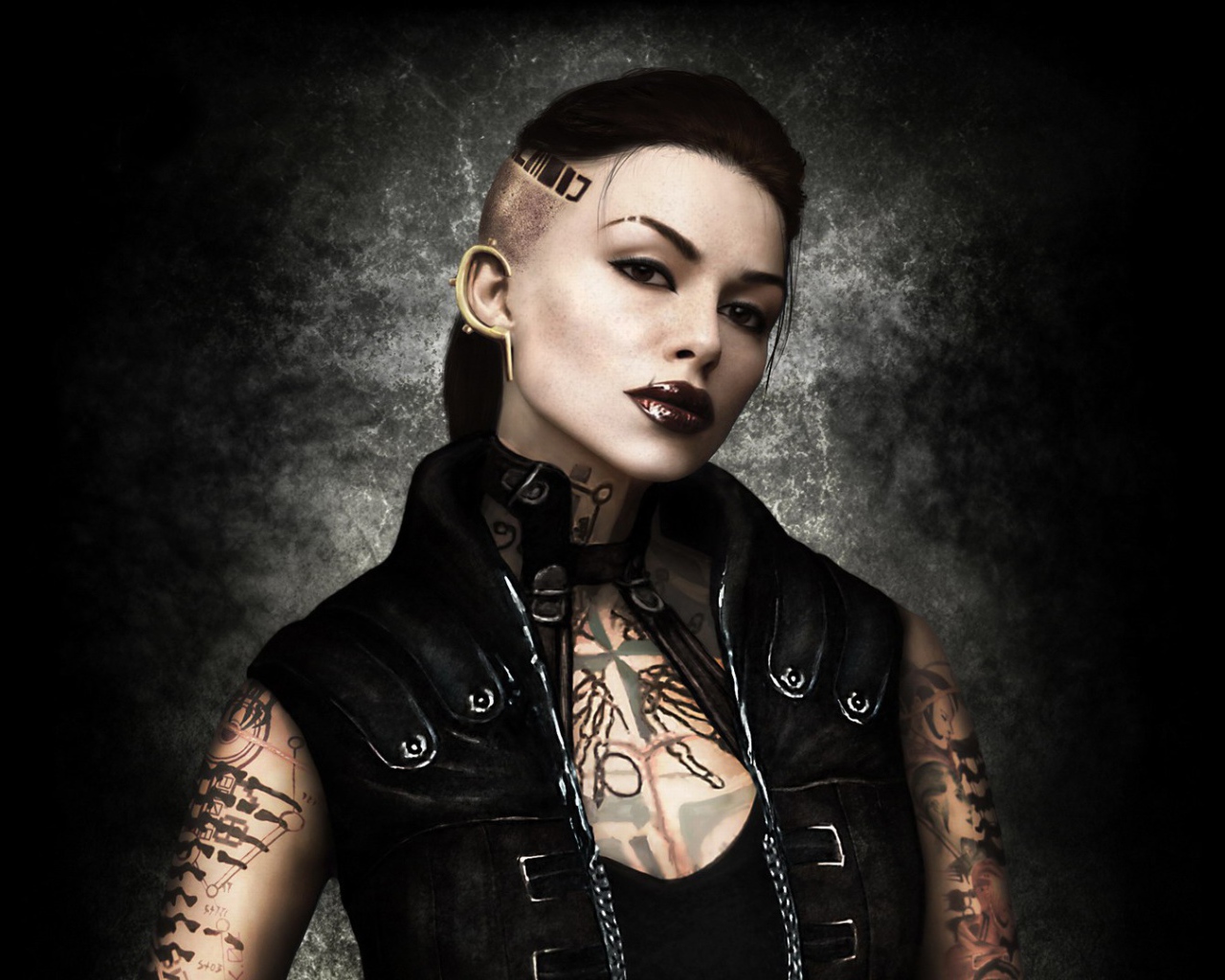 Татуировка на голове