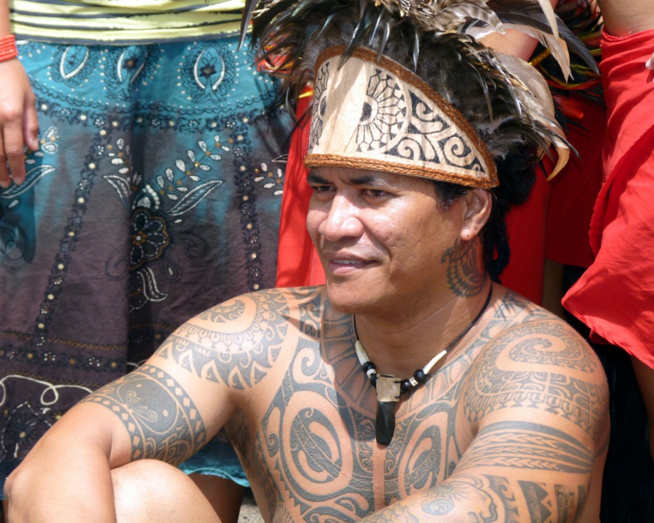 Татуировки полинезийского вождя