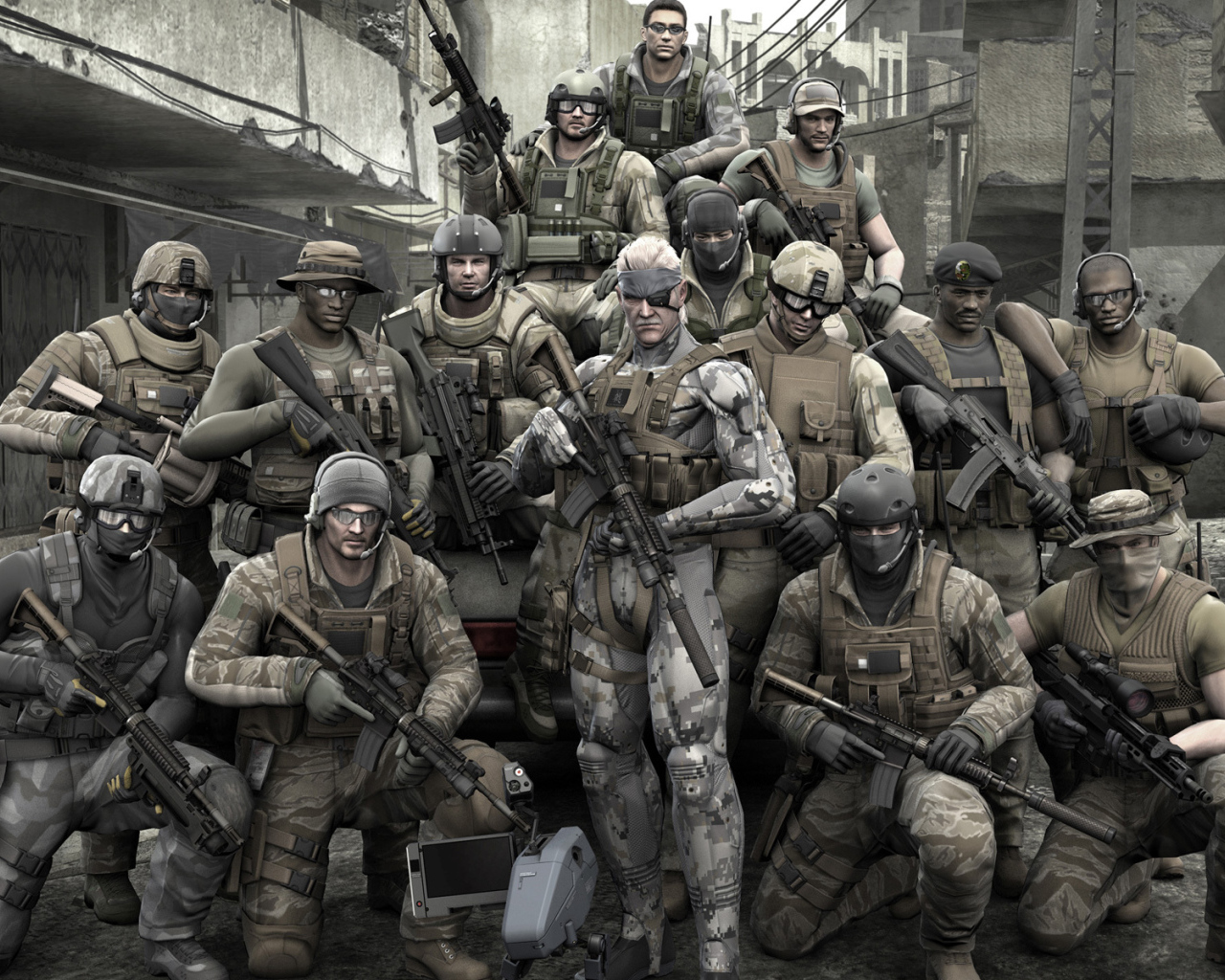 Мир игры Metal gear solid