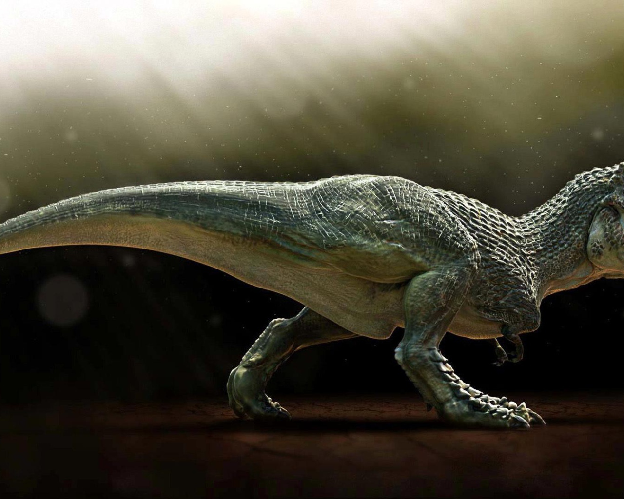 Древний динозавр