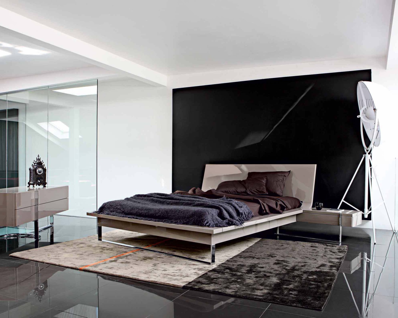Спальня в стиле минимализм