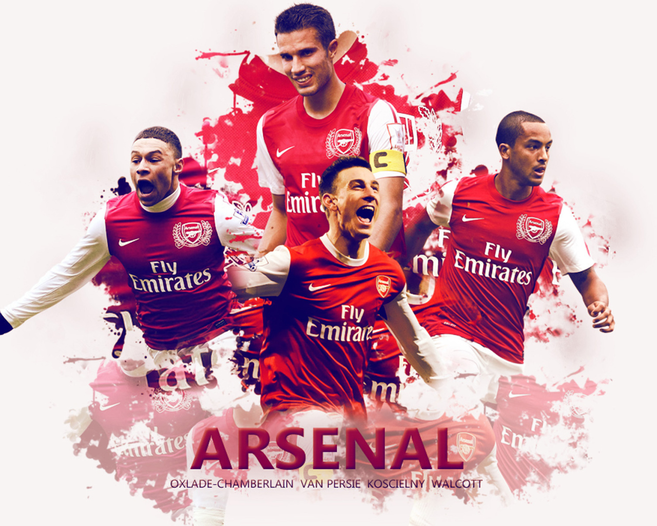 Возлюбленная футбольная команда Англии Арсенал