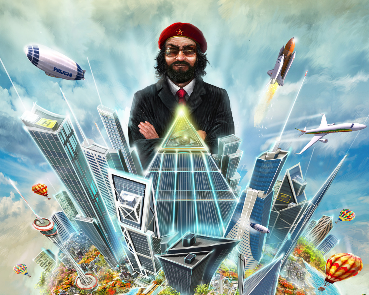 Большой босс из игры Tropico 5