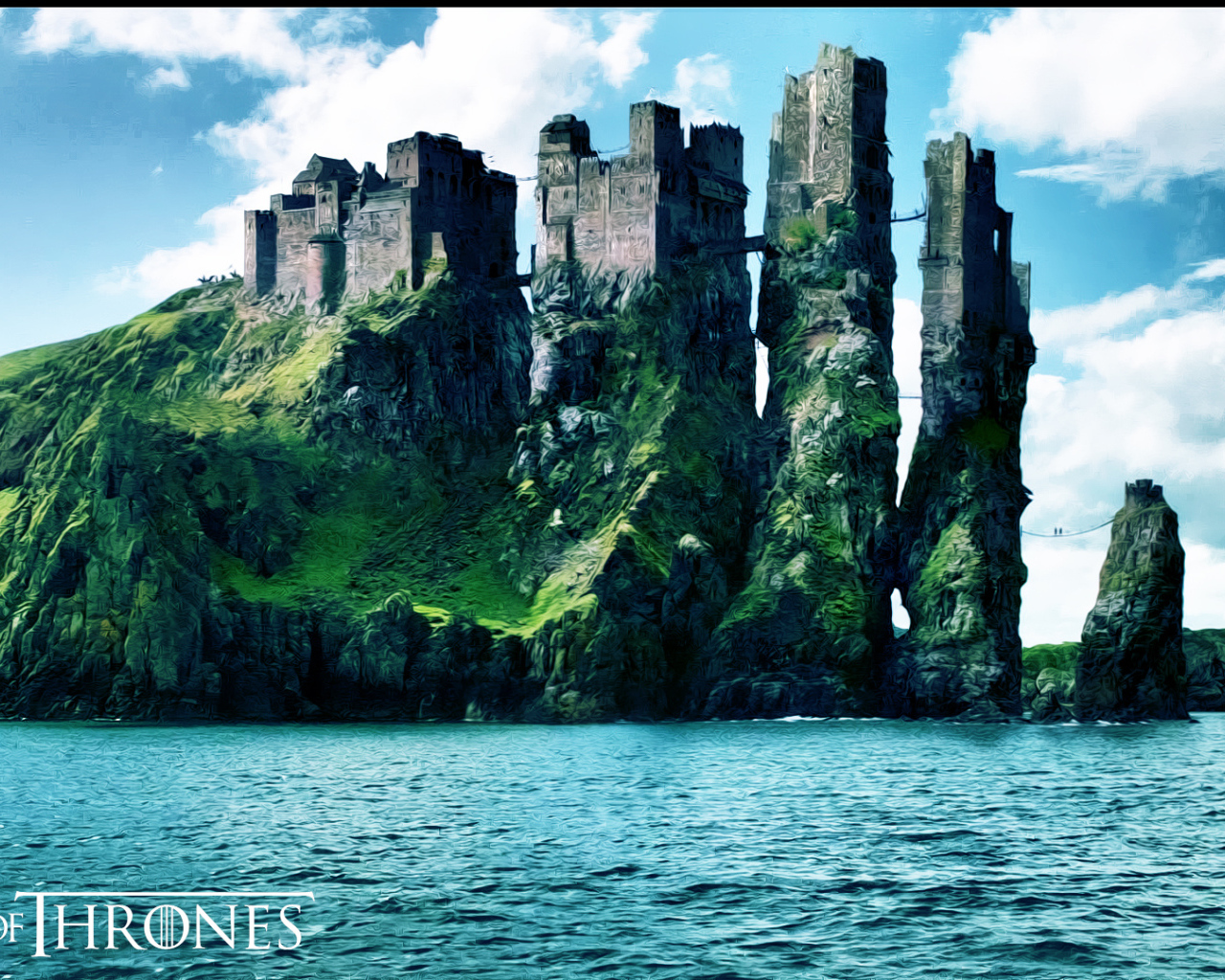 Замок на скалах в сериале Игры престолов