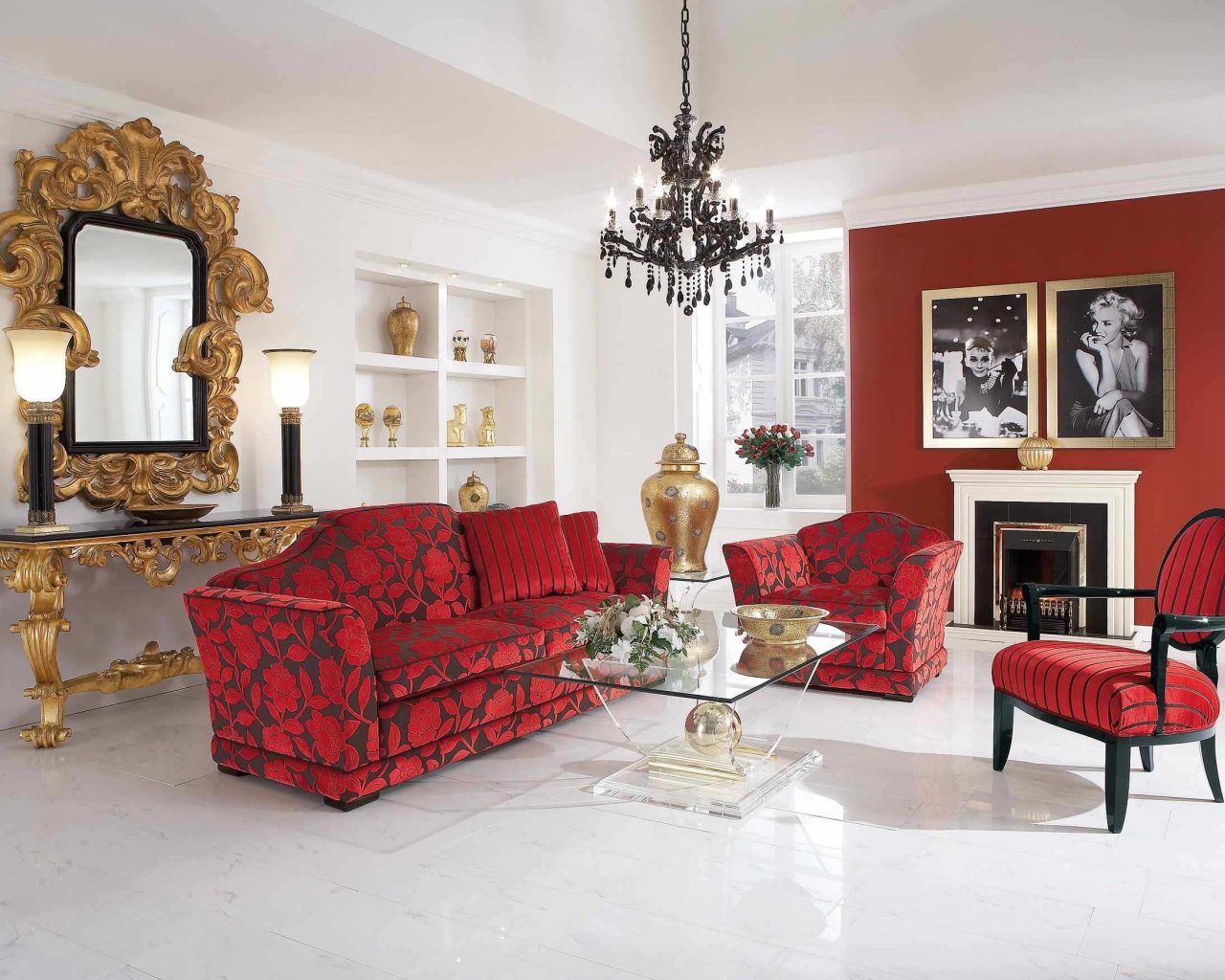 Эксклюзивный дизайн гостиной