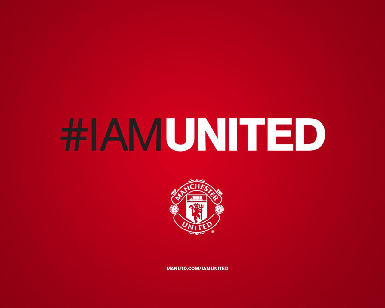 Знаменитая Футбольная команда Англии Манчестер Юнайтед