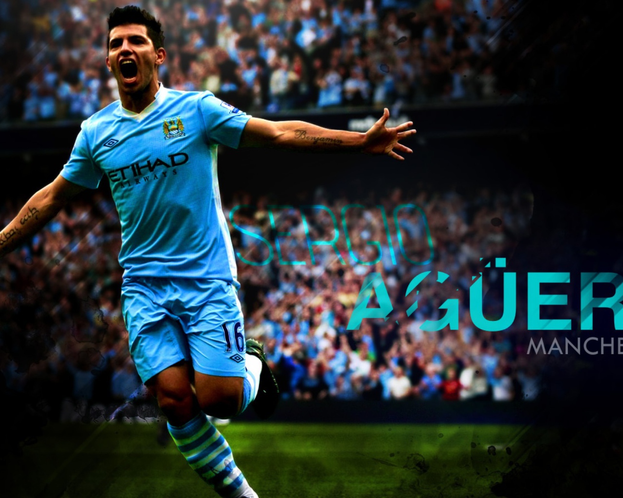 Известный ФК Англии Манчестер Сити