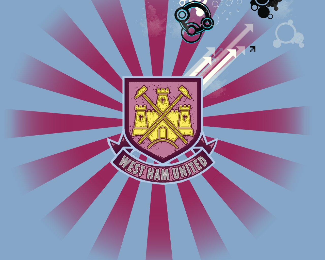 Знаменитый футбольный клуб Англии Вест Хэм Юнайтед