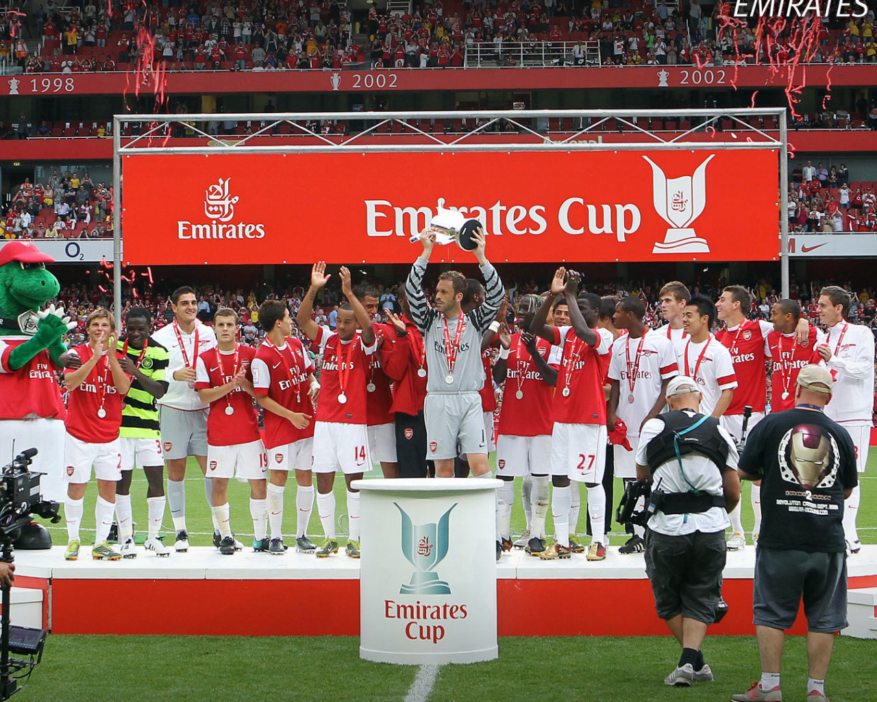 Знаменитая команда Англии Арсенал