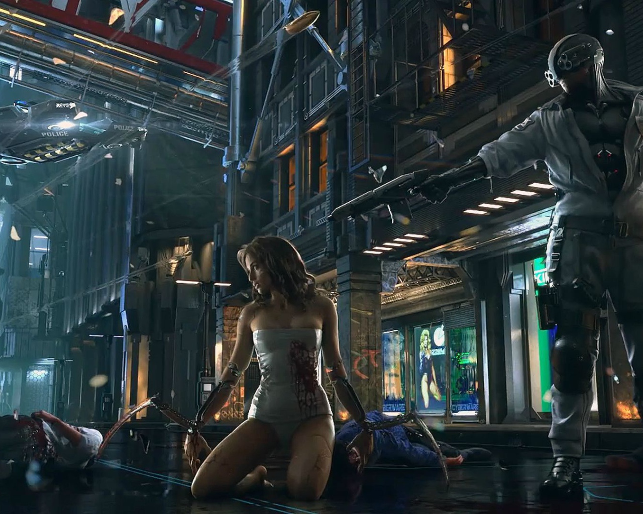 Мир игры Cyberpunk 2077