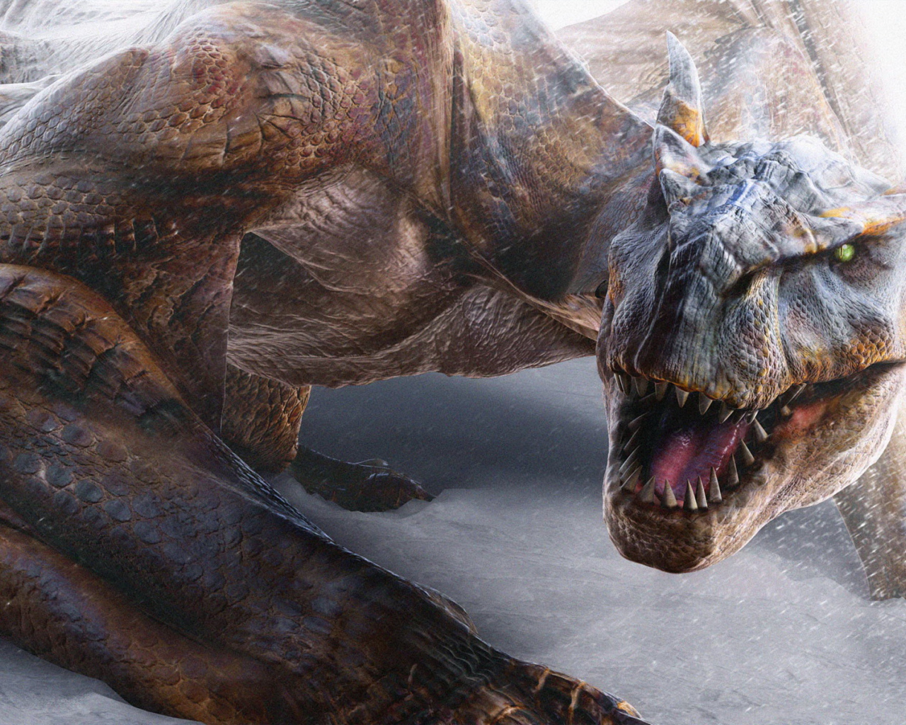 Зеленоглазый динозавр