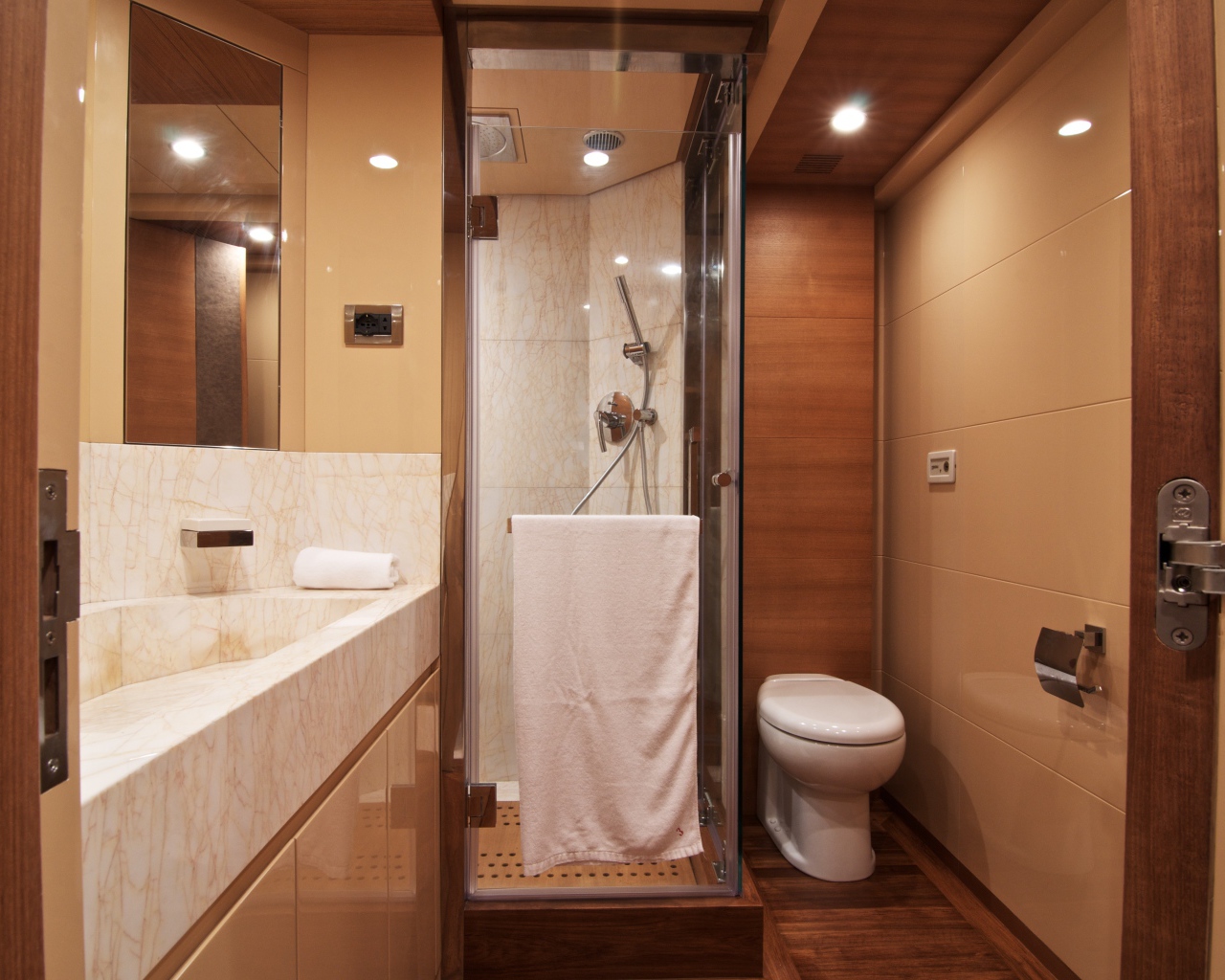 Идея для небольшой ванной