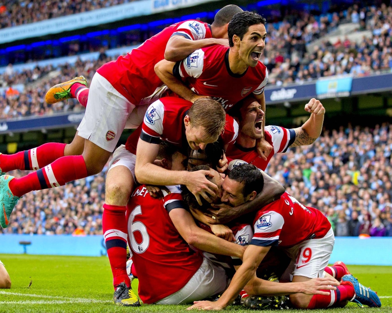 Радость победы Арсенал