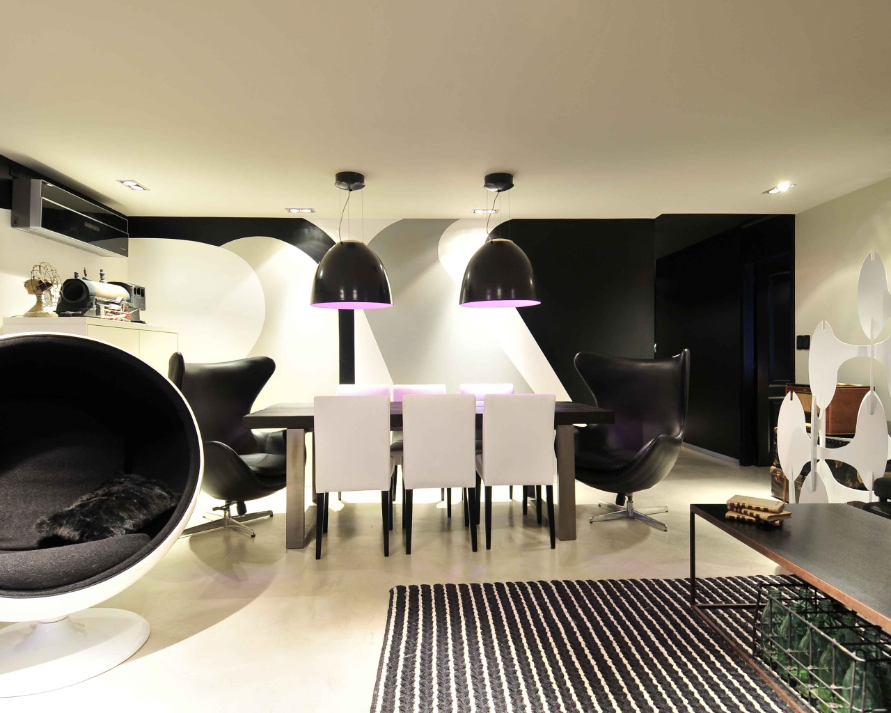 Современный дизайн столовой