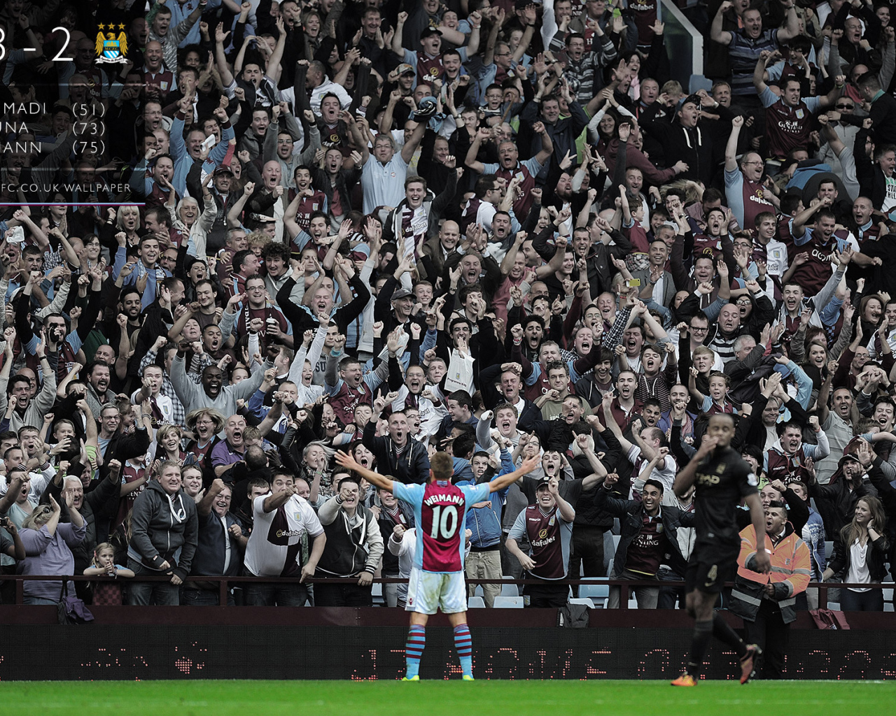 Популярный ФК Англии Астон Вилла