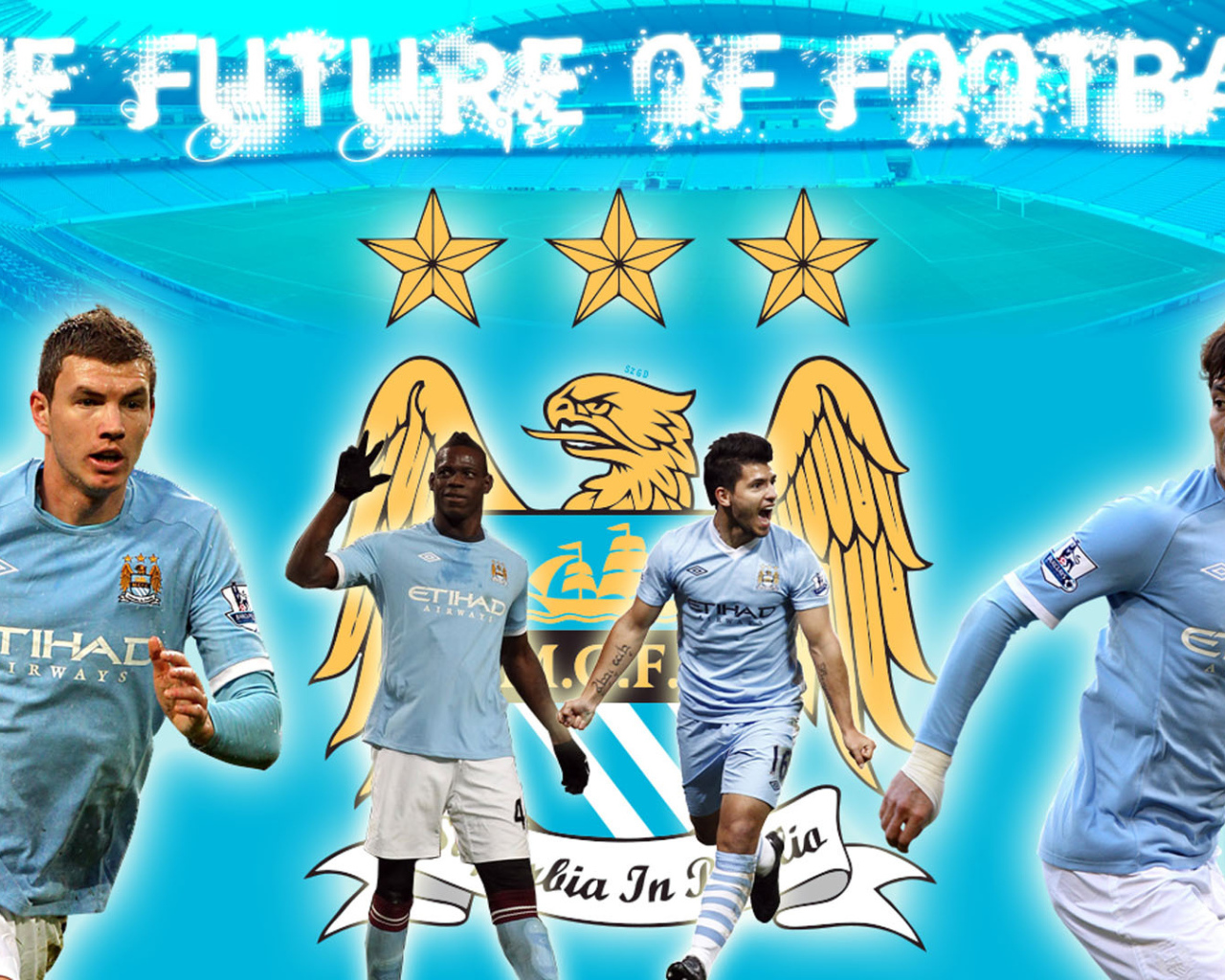 Популярный ФК Англии Манчестер Сити