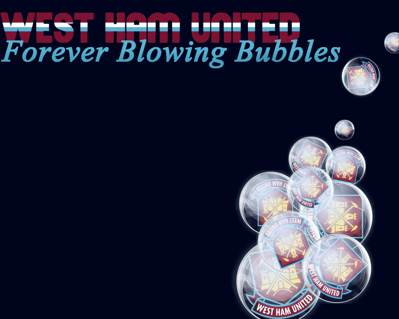 Популярный футбольный клуб Вест Хэм Юнайтед