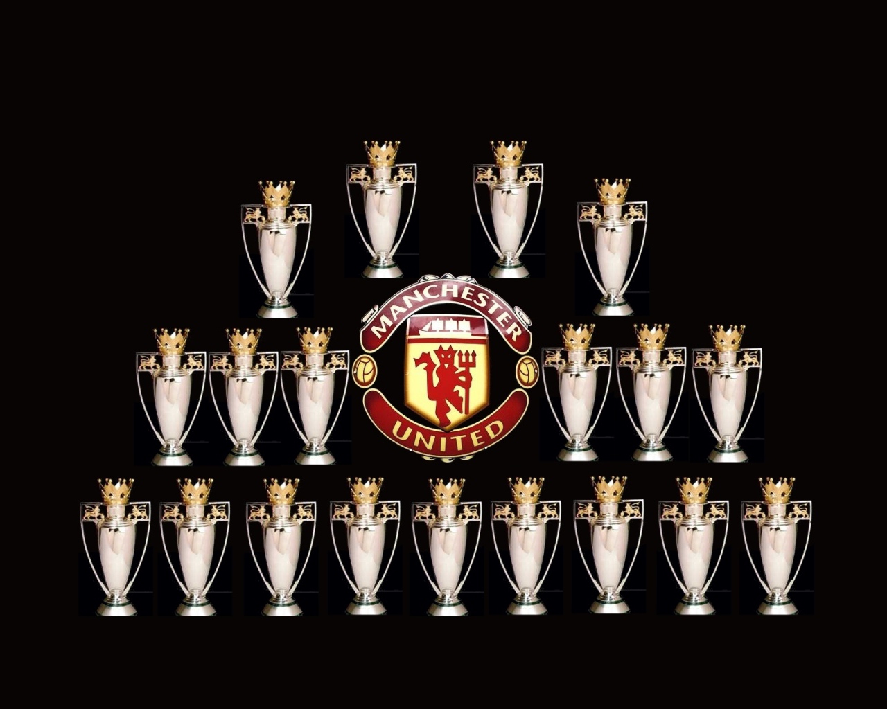 Популярная футбольная команда Англии Манчестер Юнайтед