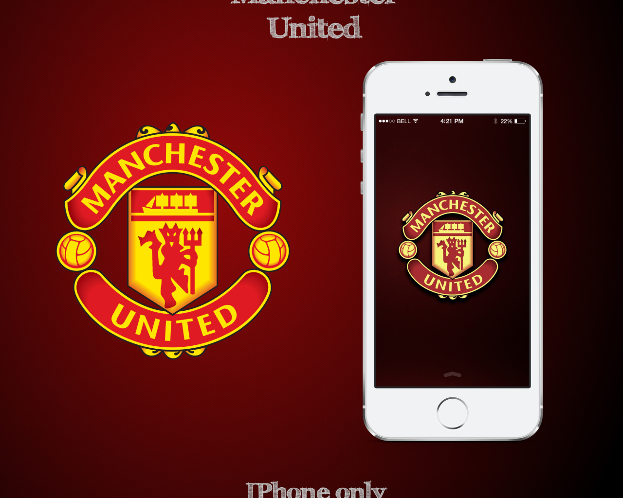 Популярная команда Манчестер Юнайтед