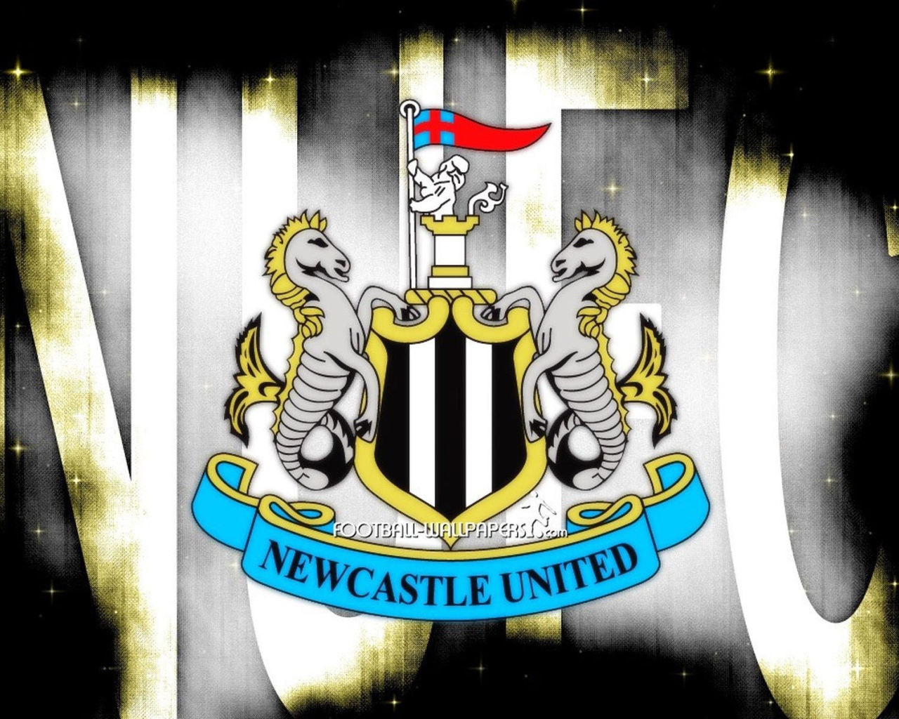 Популярная команда Англии Ньюкасл Юнайтед