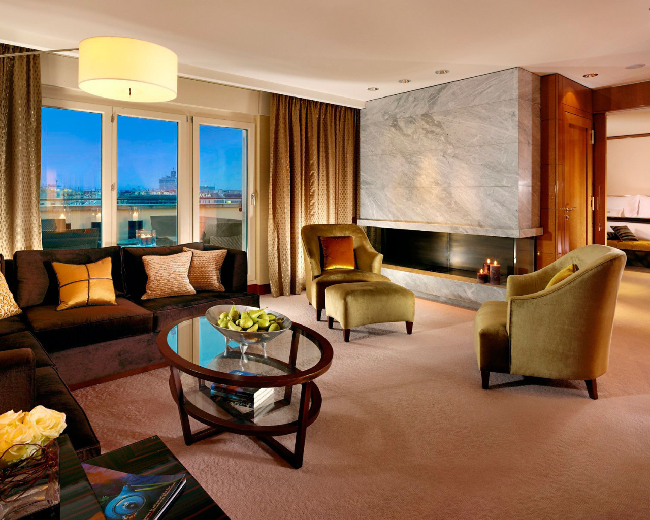 Стильный дизайн гостиной