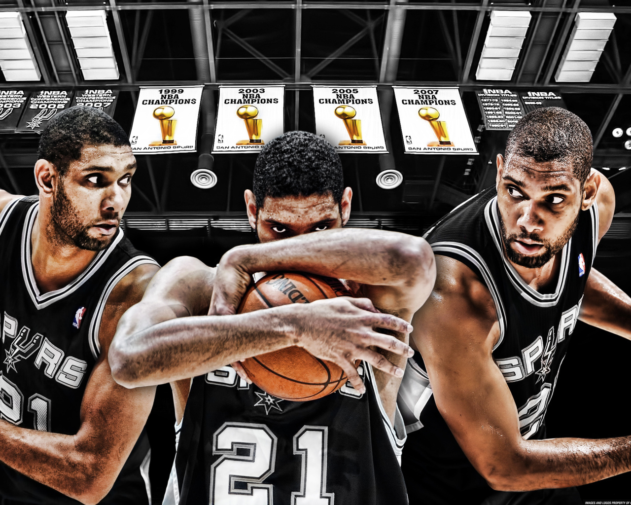 Тим Дункан в атаке