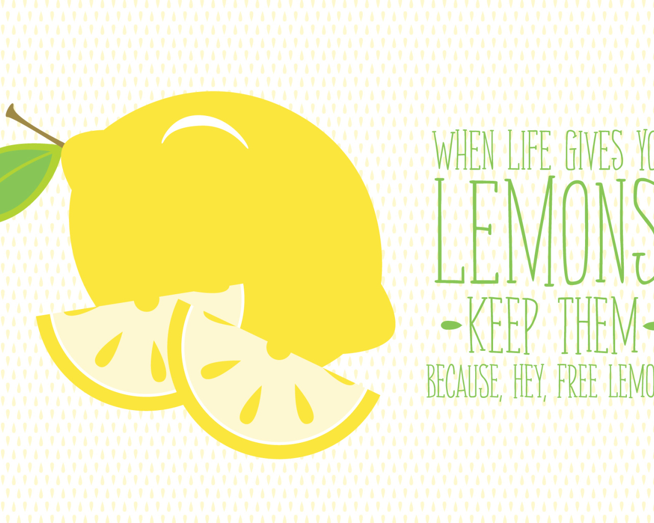 Когда жизнь подкидывает лимон - радуйся бесплатным лимонам