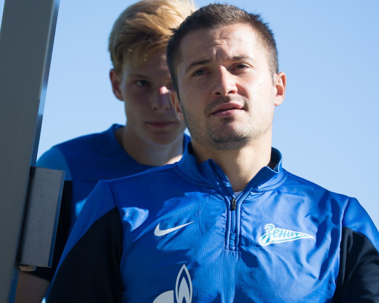 Полузащитник Зенита Виктор Файзулин